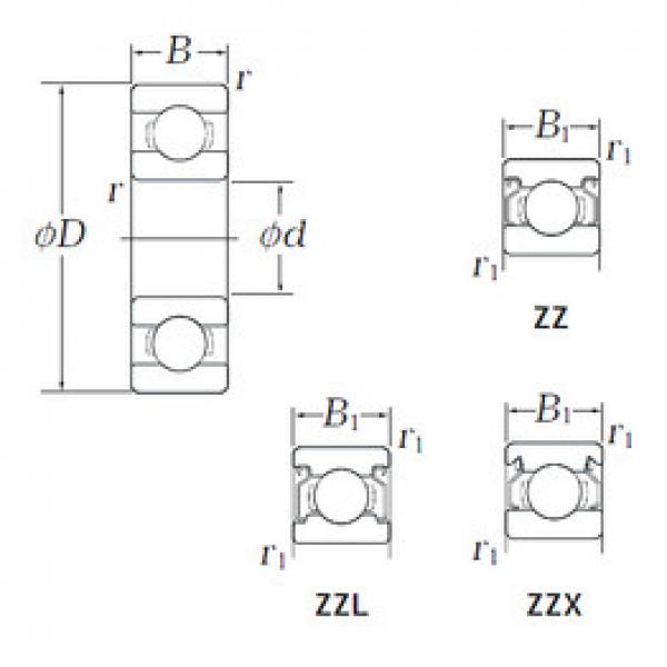 roulements OB87 ZZ KOYO #1 image