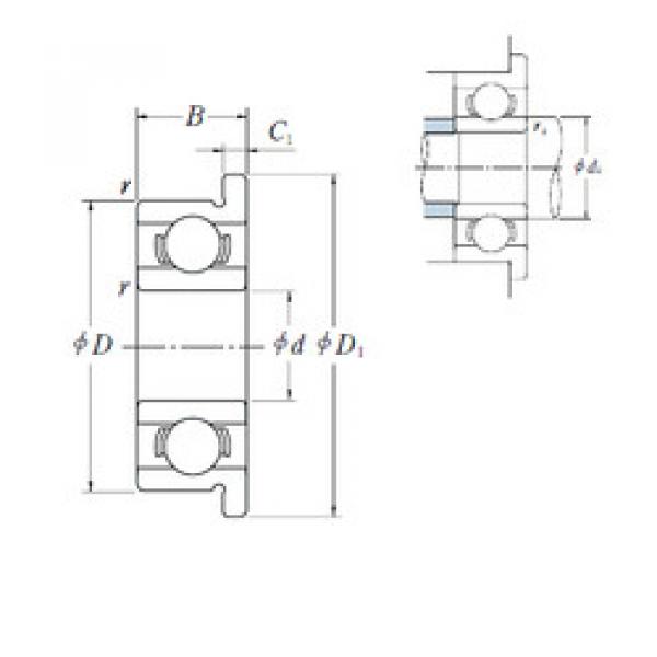 roulements F692 NSK #1 image