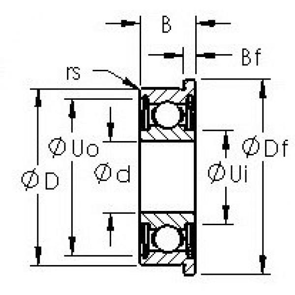 roulements F691XHZZ AST #1 image