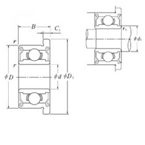 roulements F607DD NSK #1 image