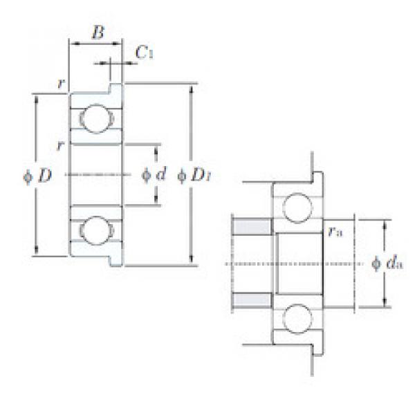 roulements F607 KOYO #1 image