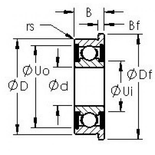 roulements F605H-2RS AST #1 image