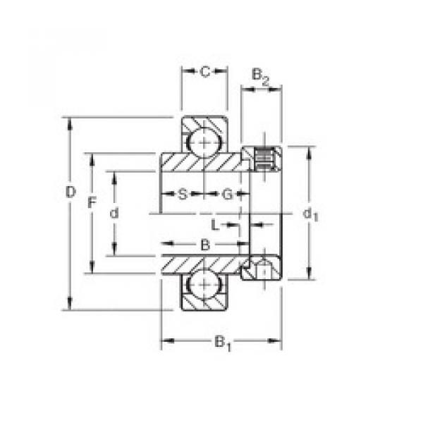 roulements SMN211K Timken #1 image