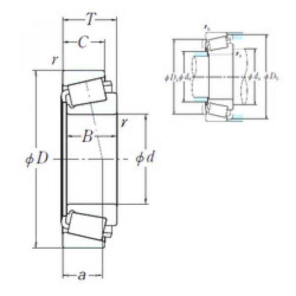 roulements 88925/88128 NSK #1 image