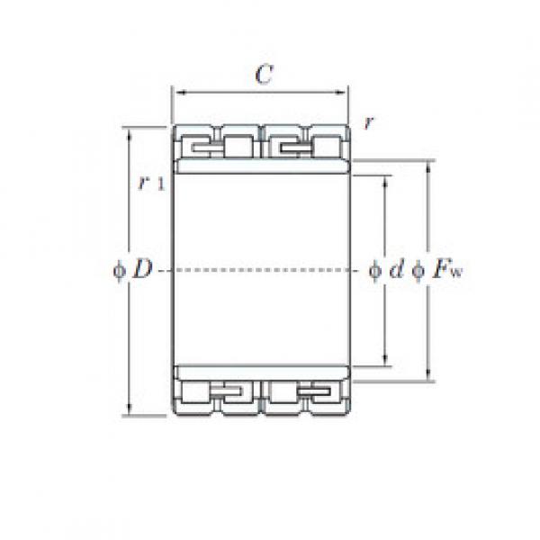 roulements 64FC46340A KOYO #1 image