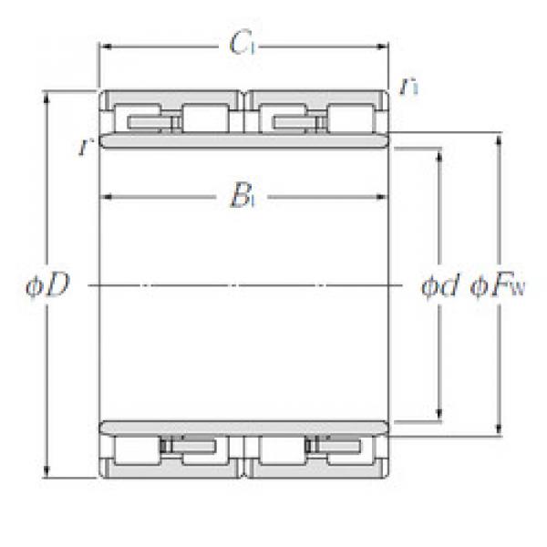 roulements 4R4041 NTN #1 image