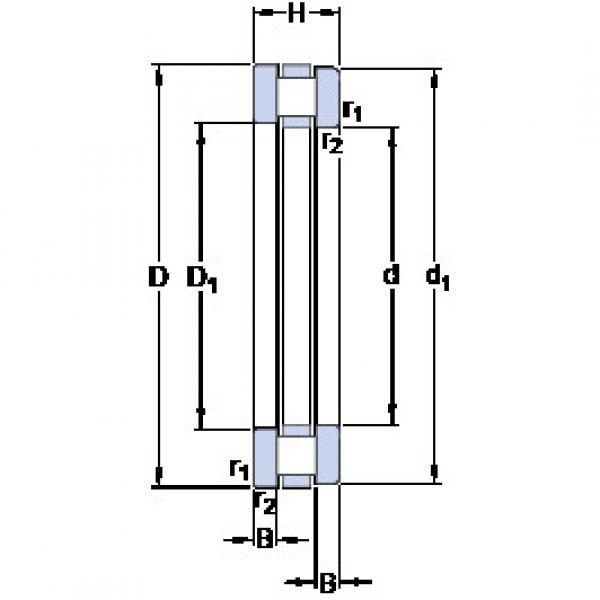 roulements 81110 TN SKF #1 image