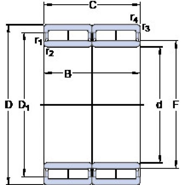 roulements BC2B 322217/VJ202 SKF #1 image