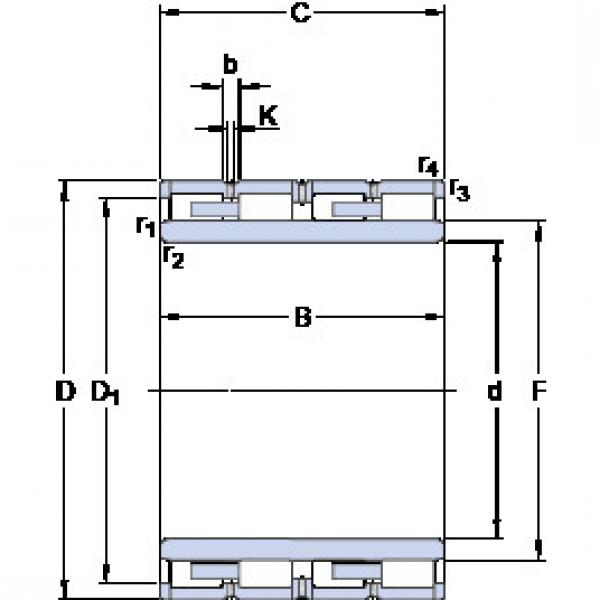 roulements BC4B 322066 SKF #1 image