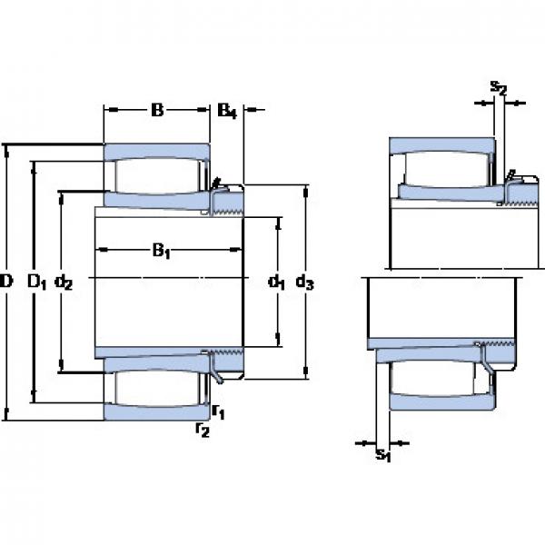 roulements C 2218 KV + H 318 SKF #1 image