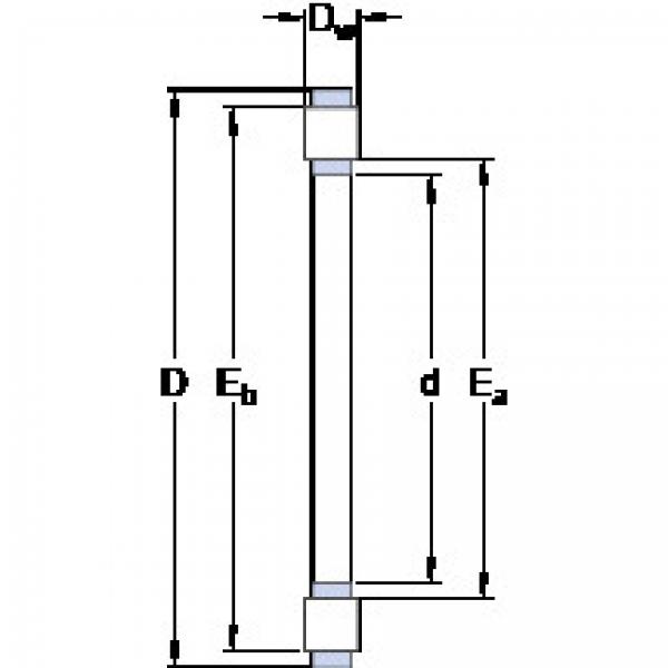 roulements K 81117 TN SKF #1 image