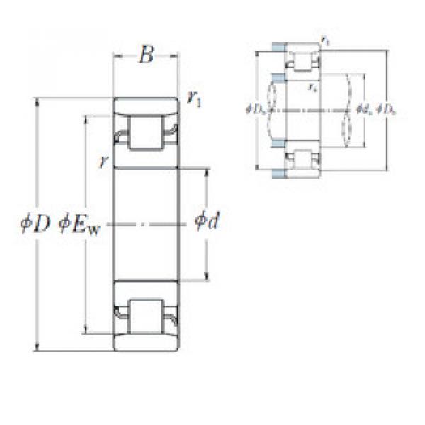 roulements N 211 NSK #1 image