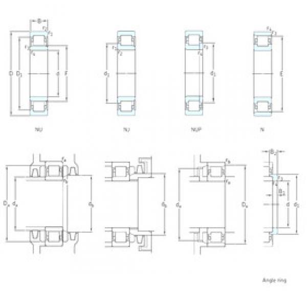 roulements NU1024ML SKF #1 image