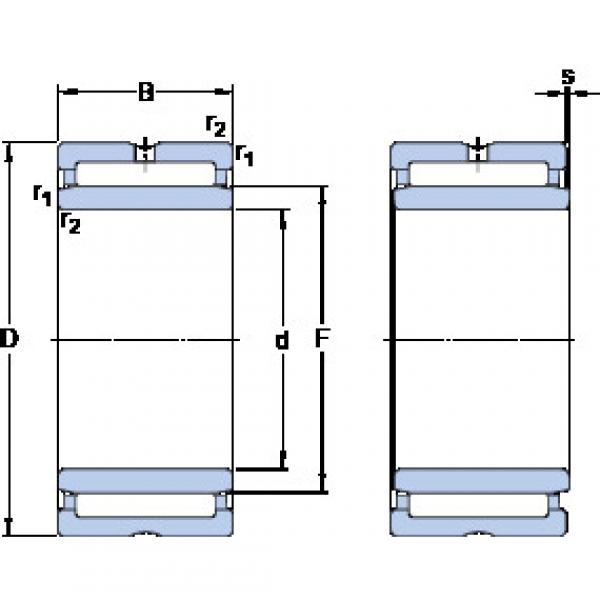 roulements NA 4914 SKF #1 image