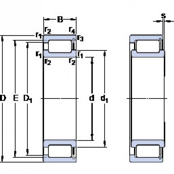 roulements NCF 28/600 V/HB1 SKF #1 image