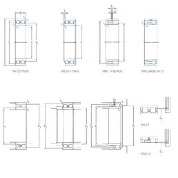 roulements NN 3007/SP SKF #1 image