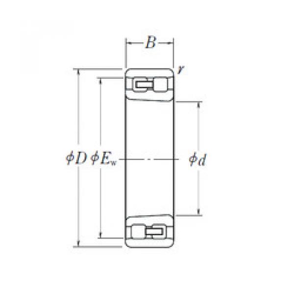 roulements NN 3007 K NSK #1 image