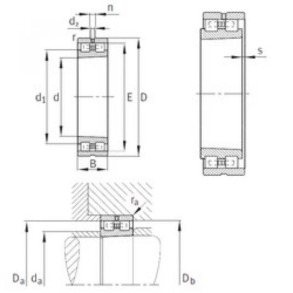 roulements NN3020-AS-K-M-SP INA #1 image