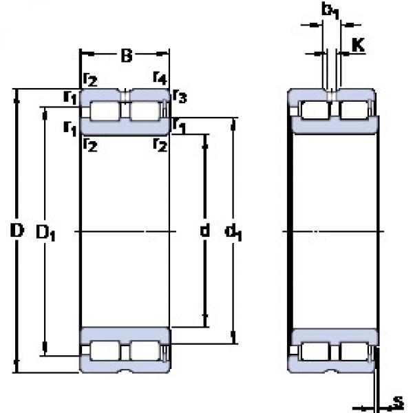 roulements NNCF 5018 CV SKF #1 image