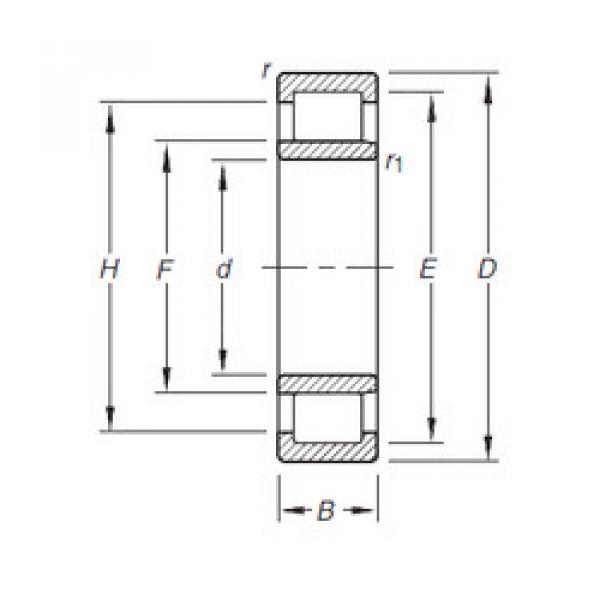 roulements NU206E.TVP Timken #1 image