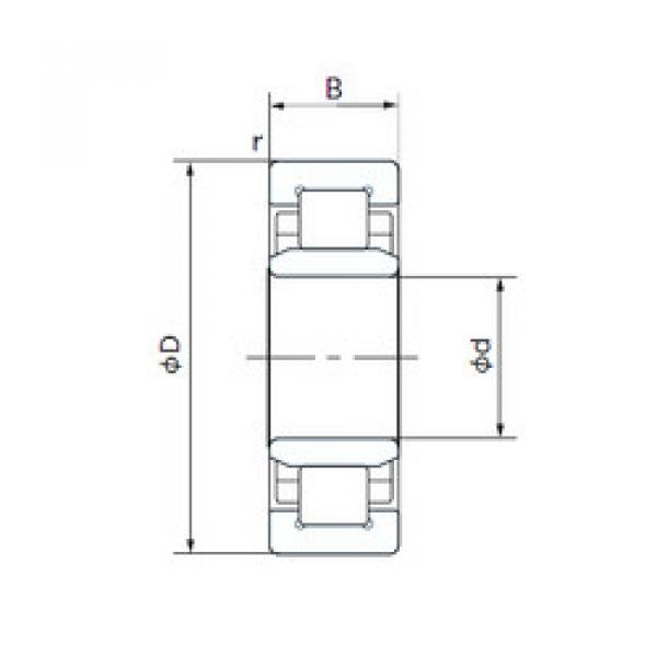 roulements NU316T NACHI #1 image