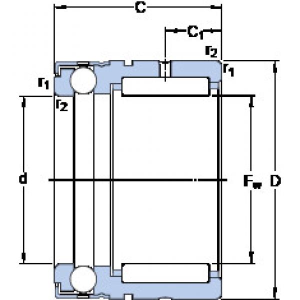 roulements NX 10 SKF #1 image