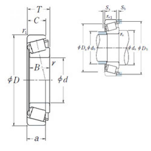 roulements HR30217J NSK #1 image