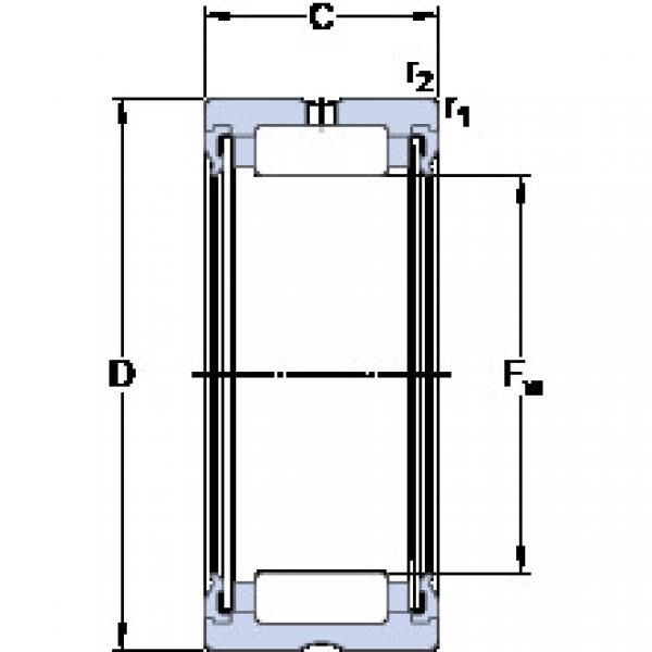 roulements RNA 4906.2RS SKF #1 image