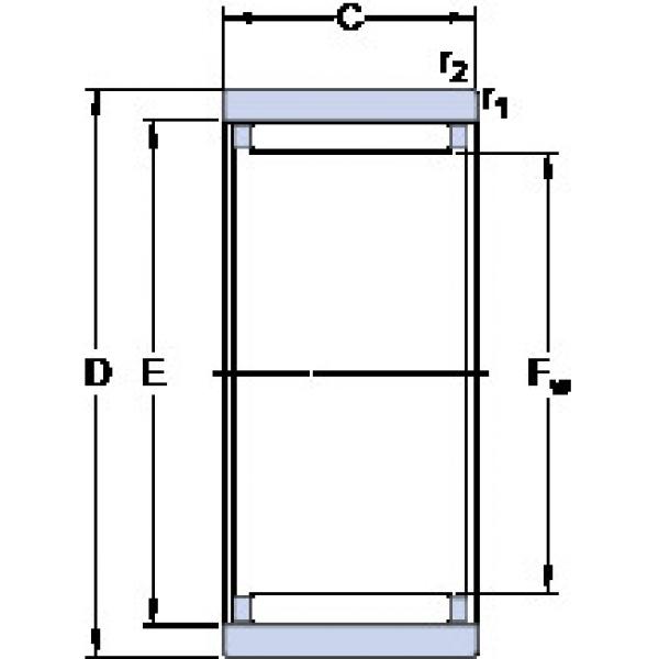 roulements RNAO 65x85x30 SKF #1 image