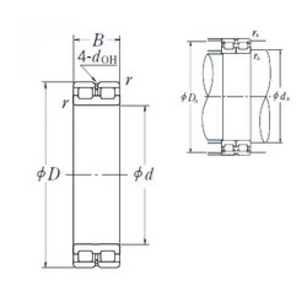 roulements RSF-4822E4 NSK #1 image