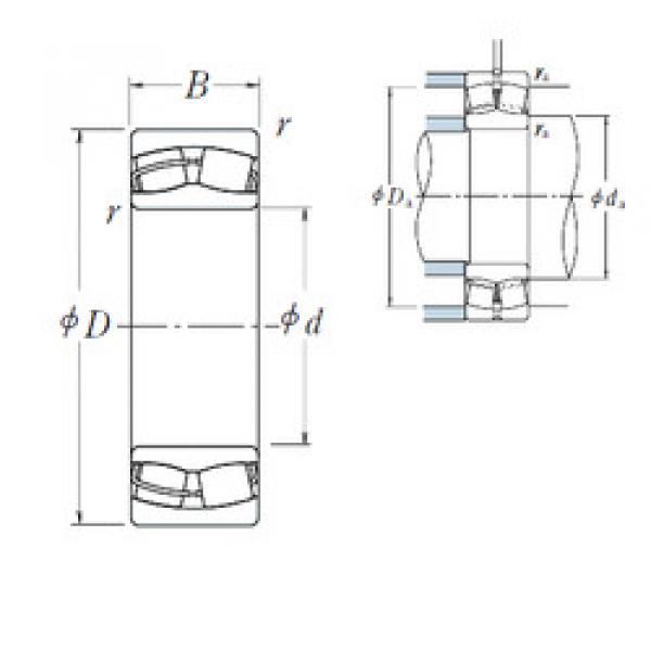 roulements 22230CDE4 NSK #1 image