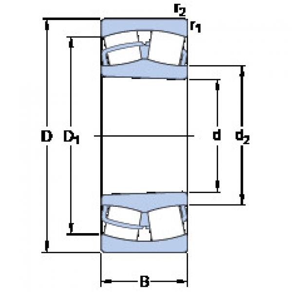 roulements 21306 CCK SKF #1 image