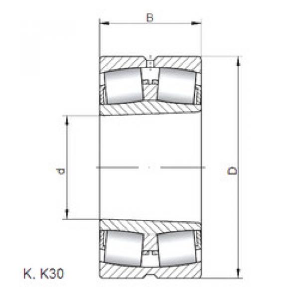 roulements 21314 KCW33 CX #1 image