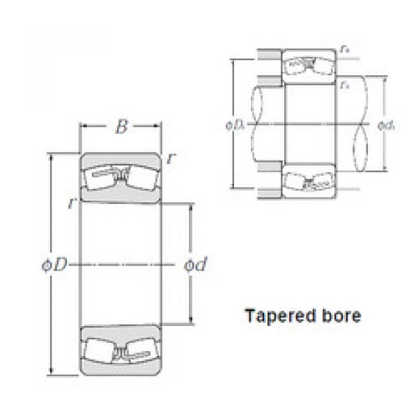 roulements 23136BK NTN #1 image