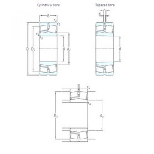 roulements 22209EK SKF #1 image