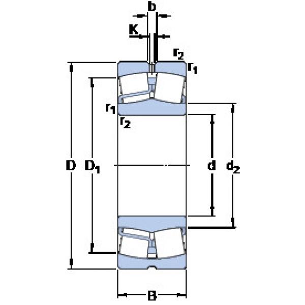 roulements 21317 E SKF #1 image