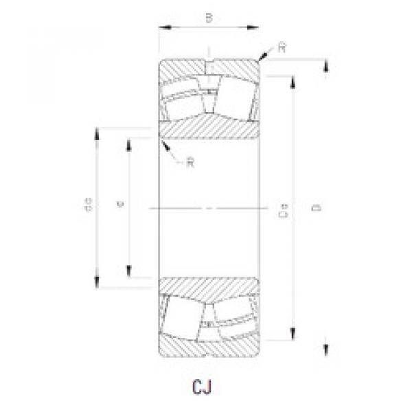 roulements 22309CJ Timken #1 image