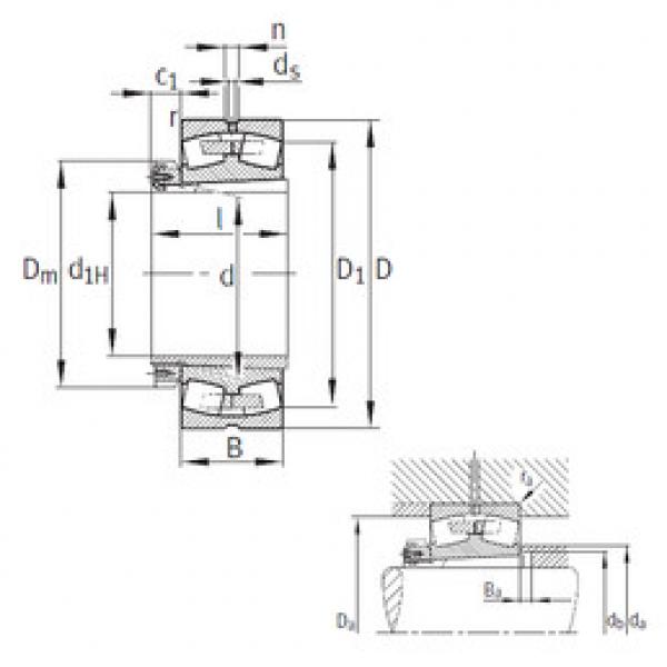 roulements 230/710-B-K-MB+H30/710 FAG #1 image