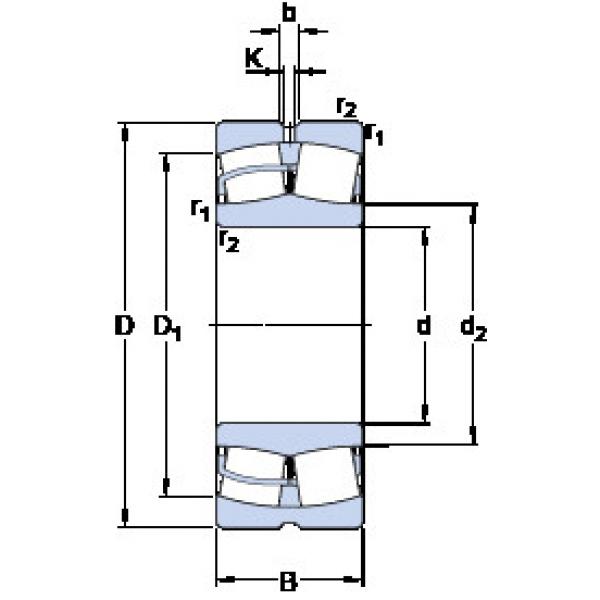 roulements 22340 CCJA/W33VA406 SKF #1 image