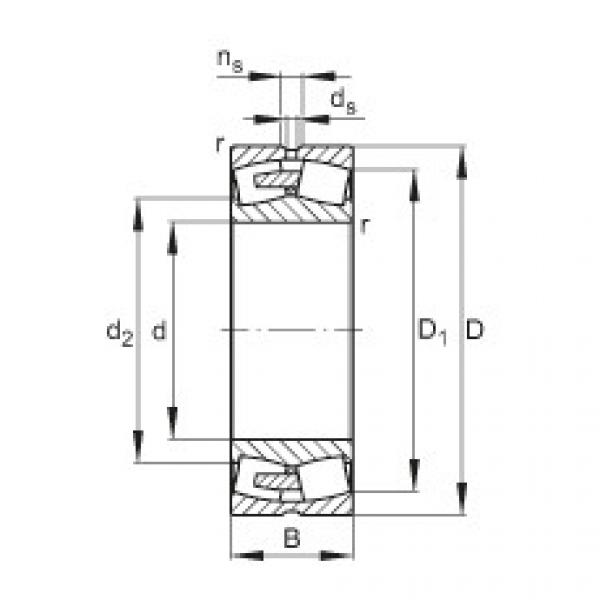 roulements 22348-E1A-MB1 FAG #1 image