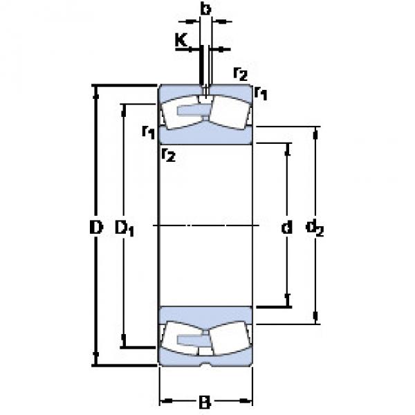 roulements 240/1000 CAF/W33 SKF #1 image