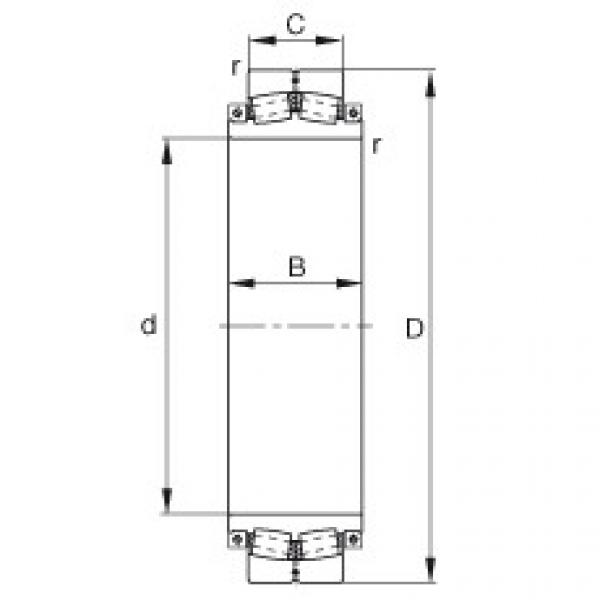 roulements 230SM500-MA FAG #1 image