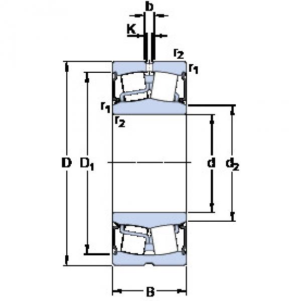 roulements BS2-2219-2CS5/VT143 SKF #1 image