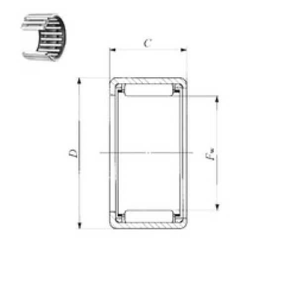 roulements BA 1716 Z IKO #1 image