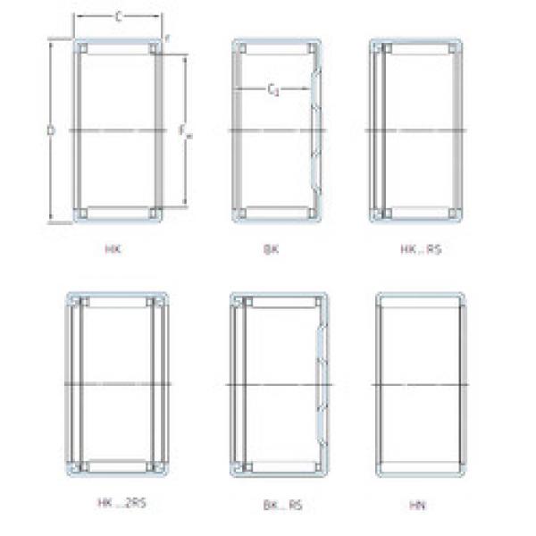 roulements BK1212 SKF #1 image