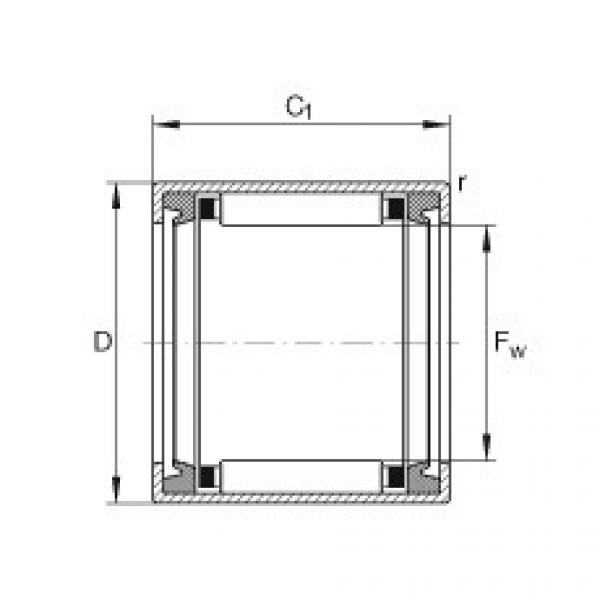 roulements HK2524-2RS INA #1 image