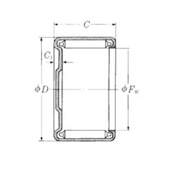 roulements M-1071 NSK #1 image