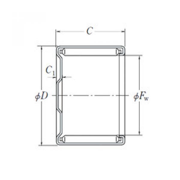 roulements MF-1416 NSK #1 image