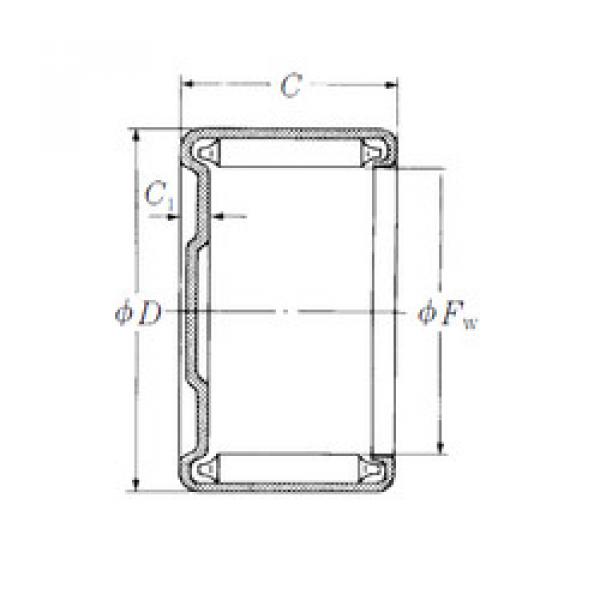 roulements MF-1212 NSK #1 image