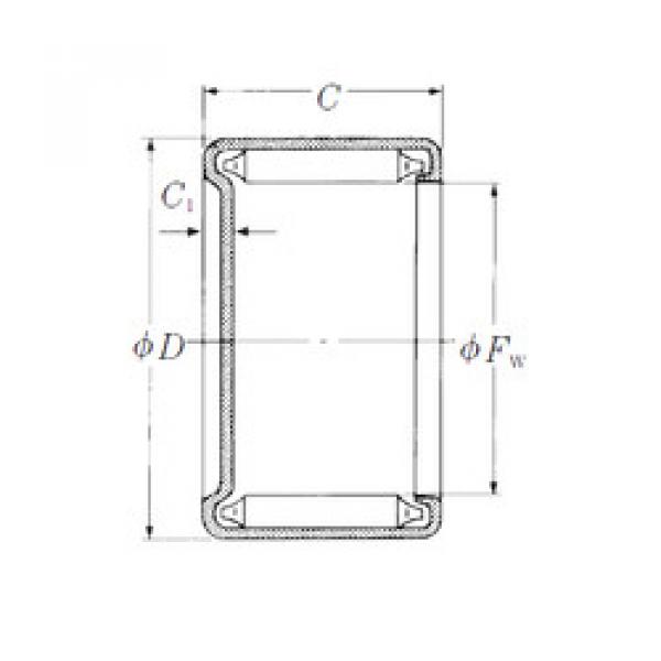 roulements MF-58 NSK #1 image